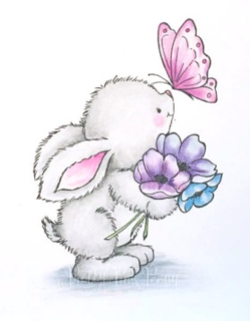 Bunny and butterfly
