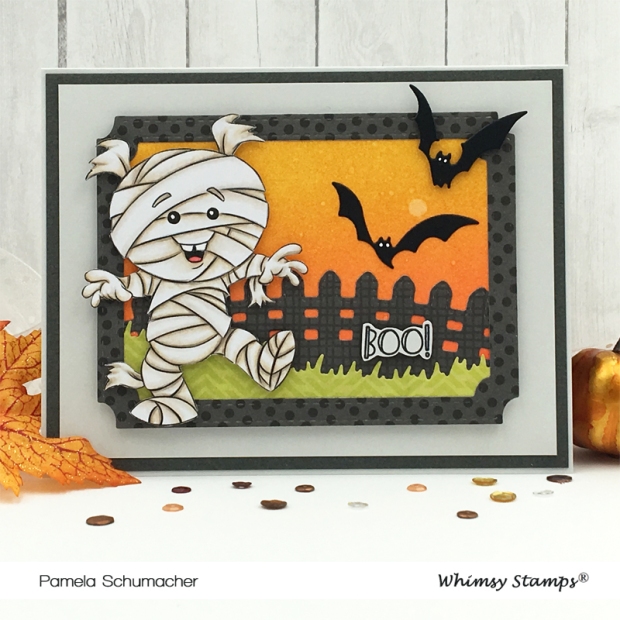 Pam_31-Nights-of-Halloween-Day-13_Mister-Mummy_Grass-&amp;-Cloud-Edger-Die_Kinetic-Curved-Hills_Dracula-Going-Batty-Die_Notched-Rectangle-&amp;-Ticket-Die_Going-Batty-Clear-Stamps